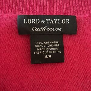 Rose pink Cashmere button down sweater